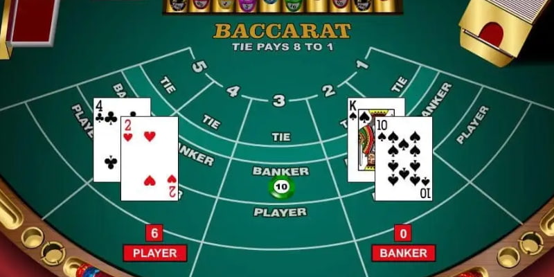 Áp dụng luật chơi của game Baccarat trên 88CLB để chiến thắng